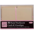 Anita's Pearlescent A6 Blank Cards & Envelopes - 50 Pack for Card Making
