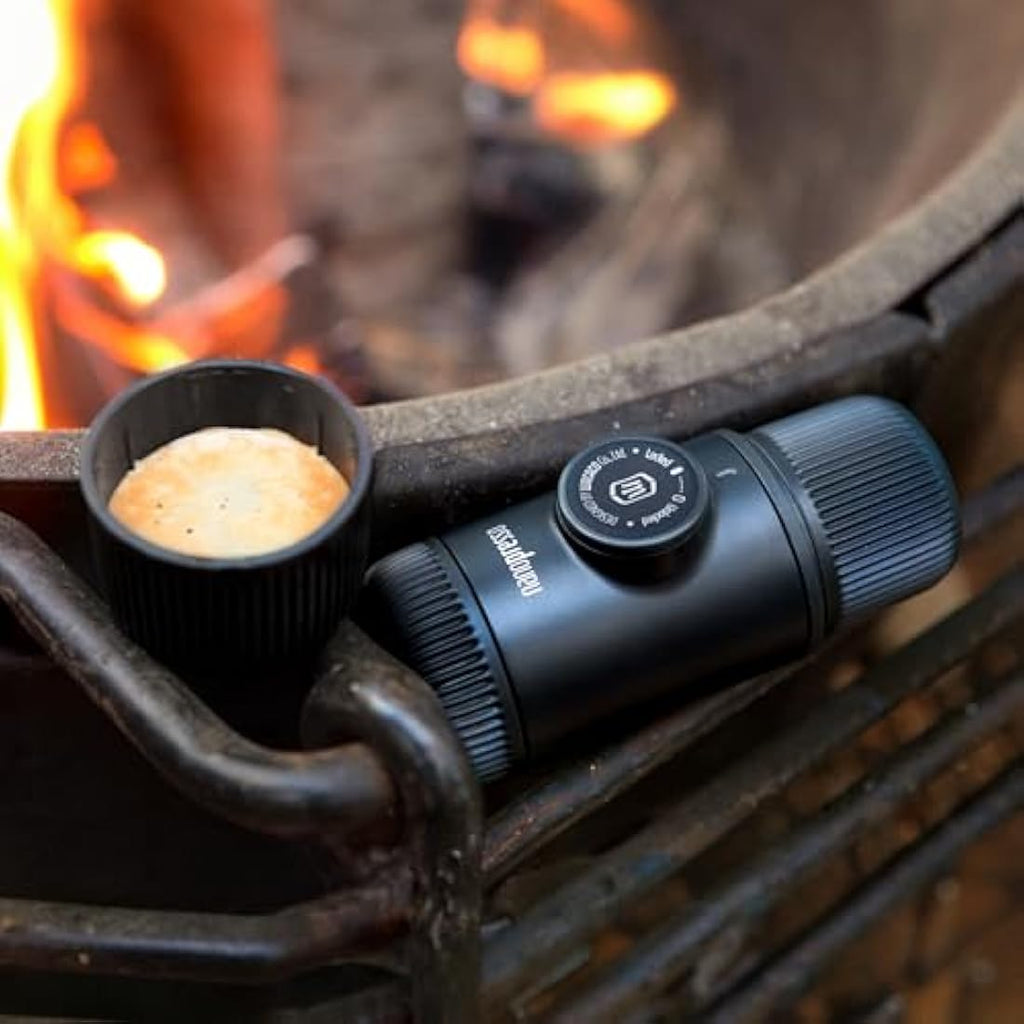 WACACO Nanopresso Portable Espresso Maker – 18 Bar Manual Coffee Machine