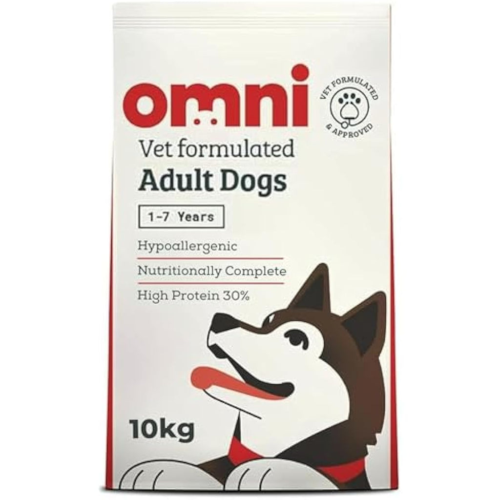 OMNI Hypoallergenic Plant-Based Dry Dog Food | Vet Formulated - 10kg