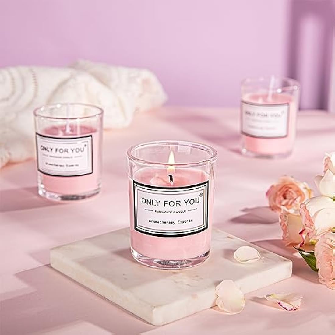 Spa Gift Set – Pink Marble Mug and Self Care Relaxation Hamper