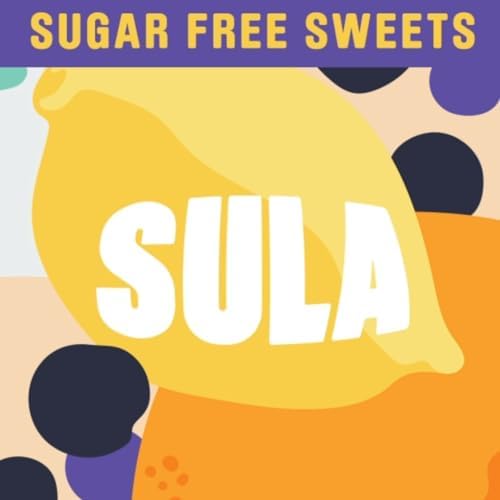 Sula Sugar Free Mixed Fruit Drops – Diabetic Friendly Sweets, 14 x 42g