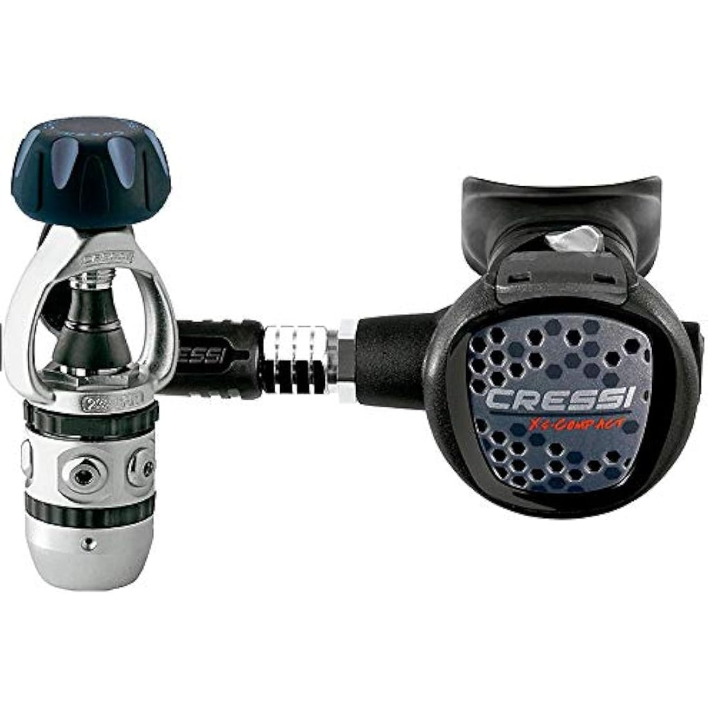 Cressi AC2 Compact Scuba Diving Regulator - Lightweight Piston Design