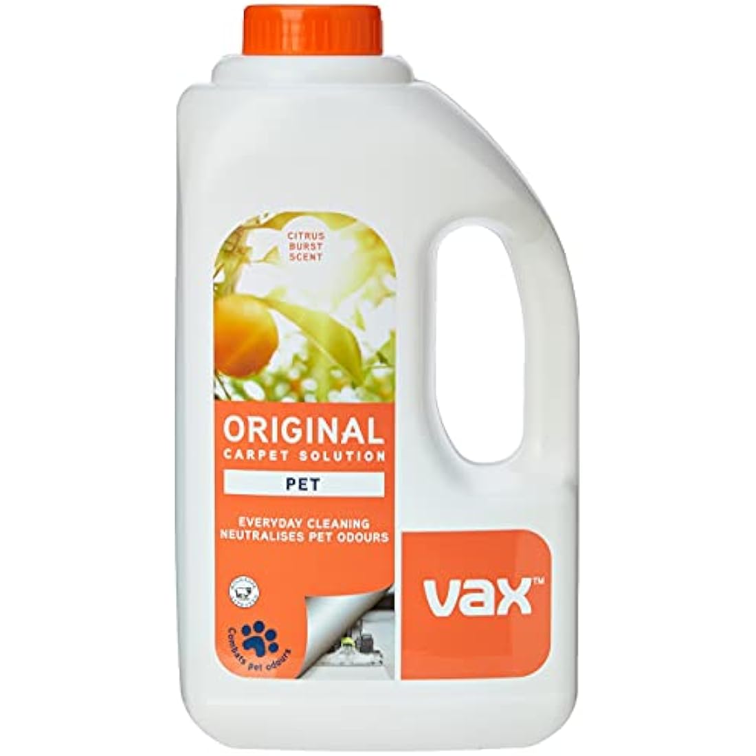 Vax Original Pet Carpet Cleaner Solution | Odour Neutraliser | 1.5L