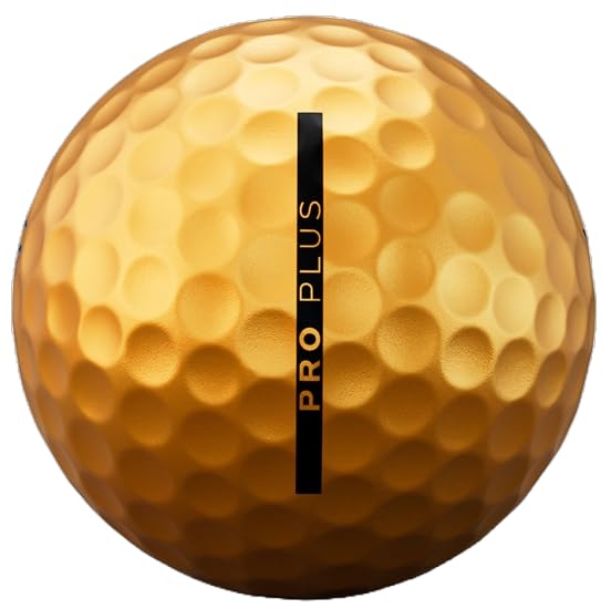 Vice Golf Pro Plus Gold Limited Edition 4-Piece Urethane Golf Balls