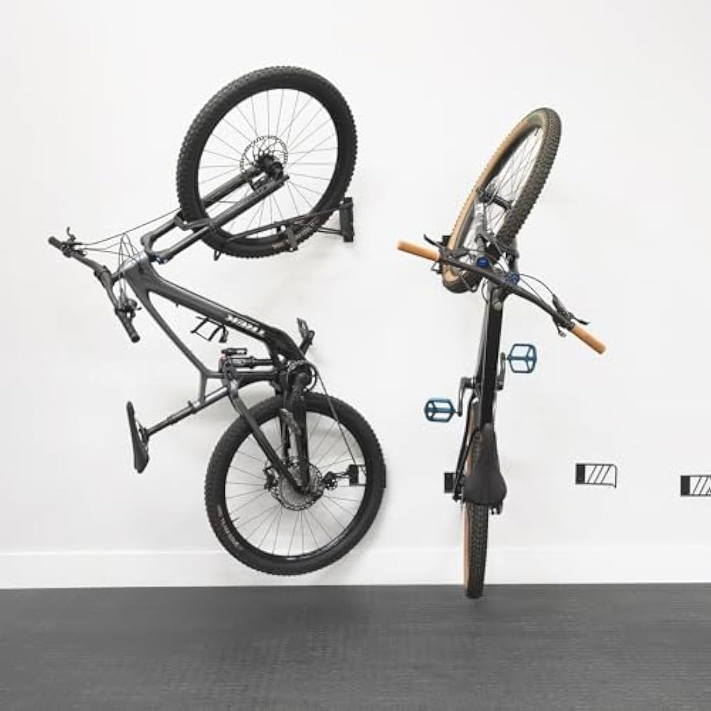 StoreYourBoard SwivelStow Bike Wall Mount 2-Pack – Heavy Duty 70lb Rack