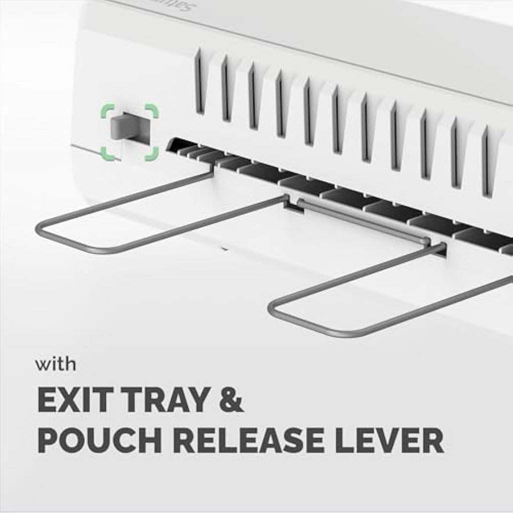 Fellowes Saturn A4 Laminator – InstaHeat 60s Warm-Up for Home & Office