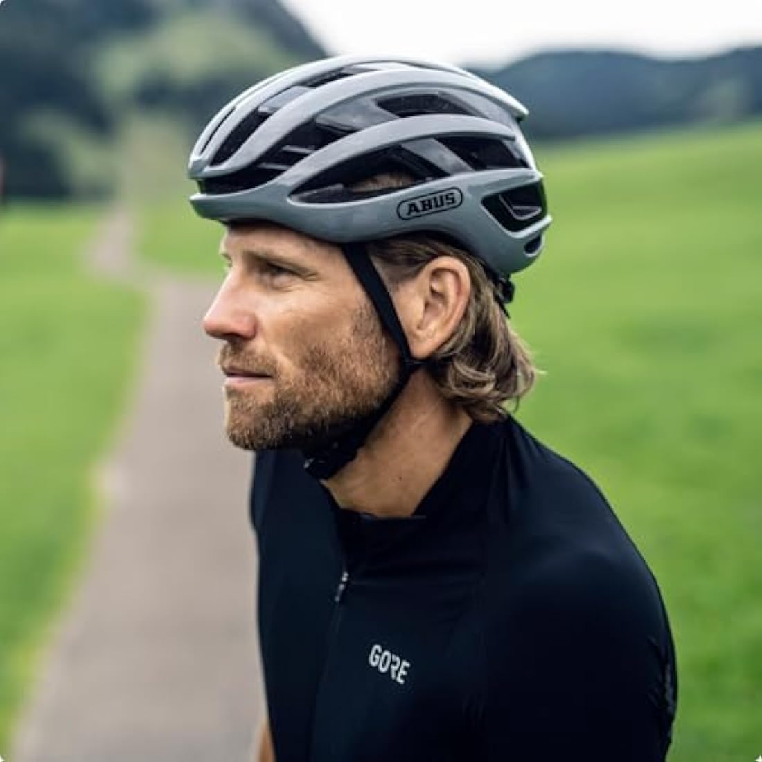 ABUS AirBreaker Road Bike Helmet – Lightweight Aerodynamic Cycling Helmet