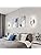 EIDISUNY Modern LED Ceiling Light – 22W Chrome Flush Mount 4500K
