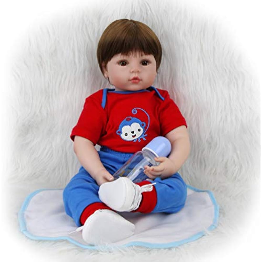 ZIYIUI 20" Reborn Baby Doll Boy | Realistic Soft Silicone Vinyl Toy