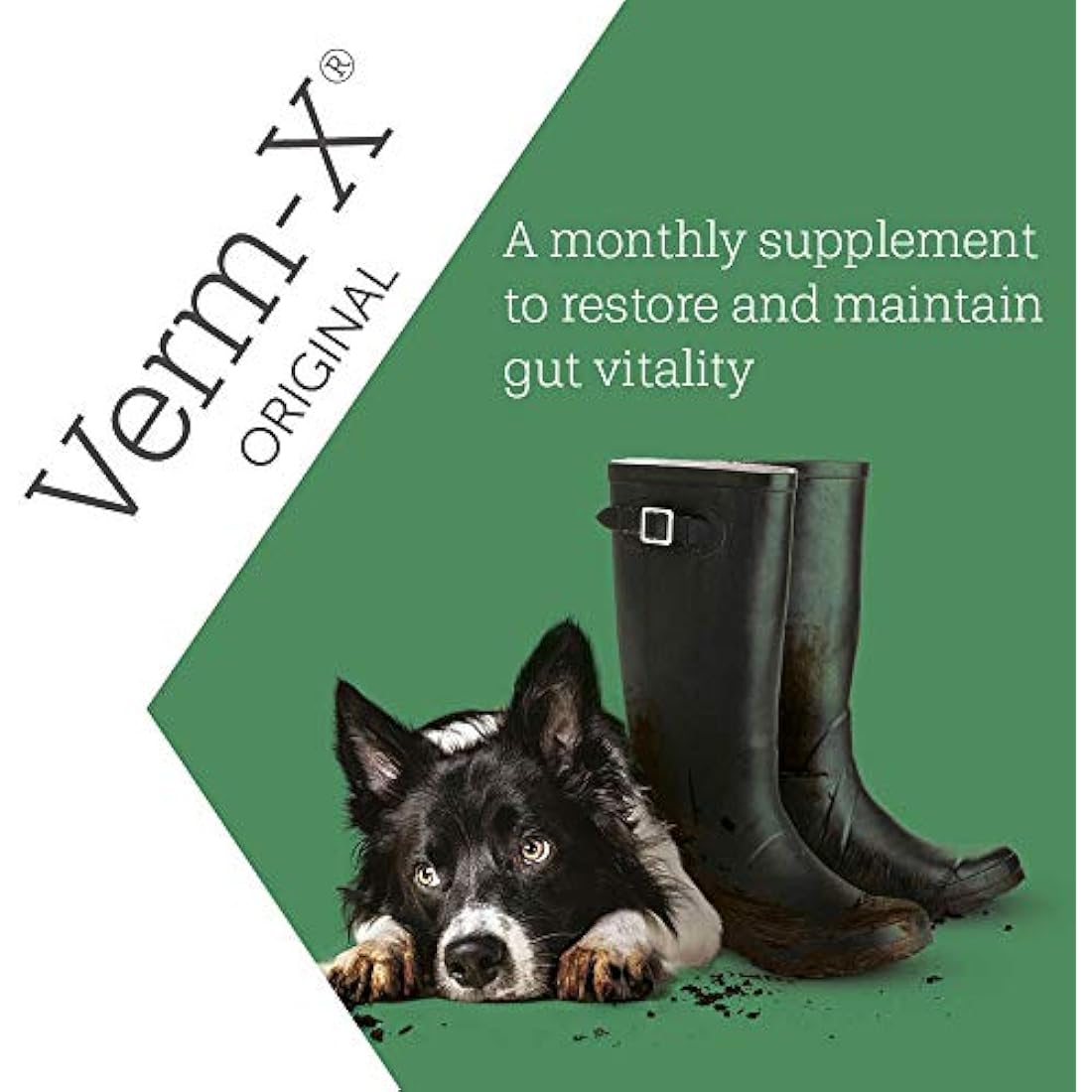 Verm-X Natural Dog Treats | Herbal Intestinal Hygiene & Gut Support