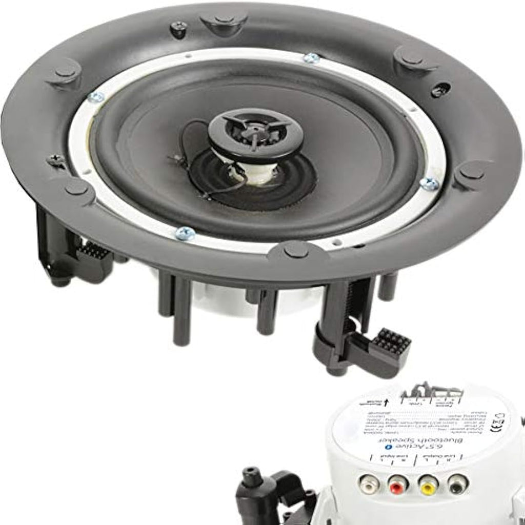Jolof Store Bluetooth Ceiling Speaker Kit – 50W Wireless HiFi Audio