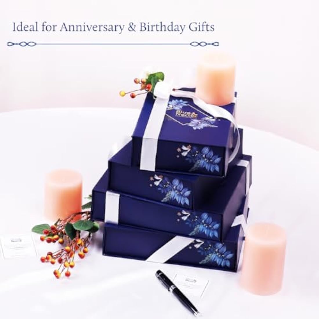 Blue Nectar Contemporary Glow Skincare Gift Set - 5pc Oil-Free Kit
