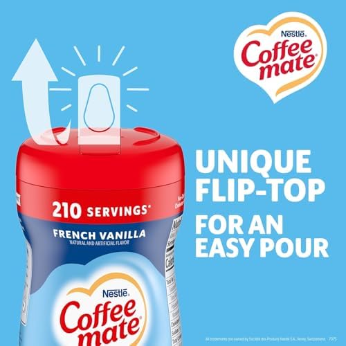 Coffee-Mate French Vanilla Powdered Coffee Creamer - 425g Canister