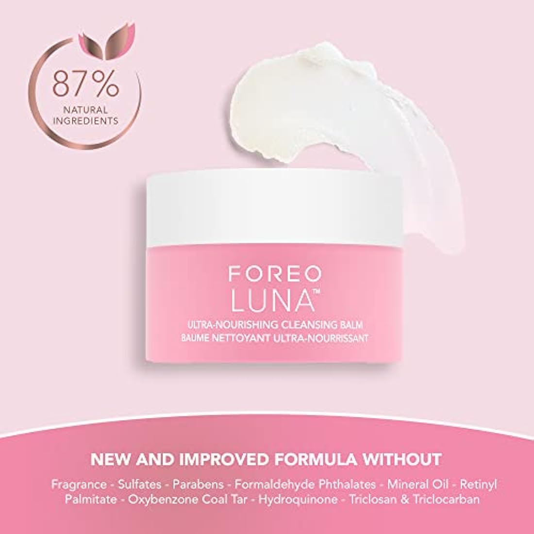 FOREO LUNA Cleansing Balm – Hydrating Vegan Makeup Remover - 75ml