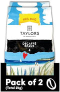 Taylors of Harrogate Decaf Coffee Beans – 100% Arabica, 2kg Pack