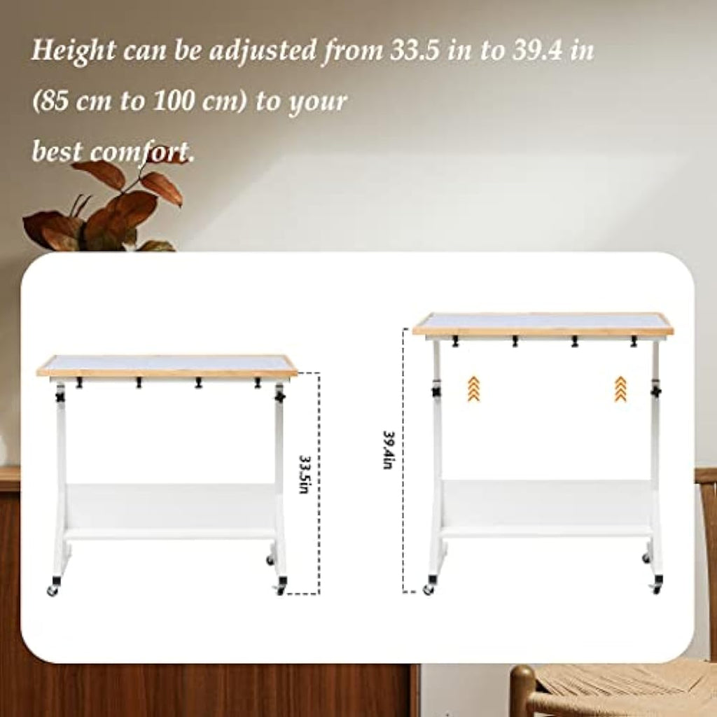 Jolof Store Jigsaw Puzzle Table with Tilting Easel & Wheels - 1500 Pieces