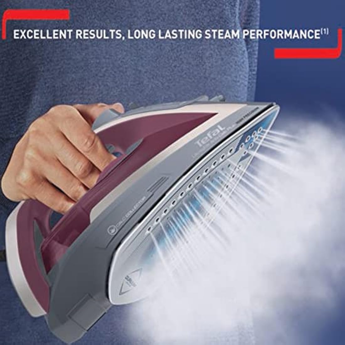 Tefal Ultraglide Steam Iron – 2800W Anti-Scale with Durilium Soleplate