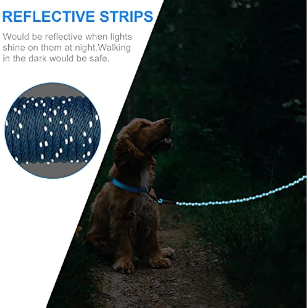 Long Dog Training Lead – 10M Reflective Nylon Puppy Leash