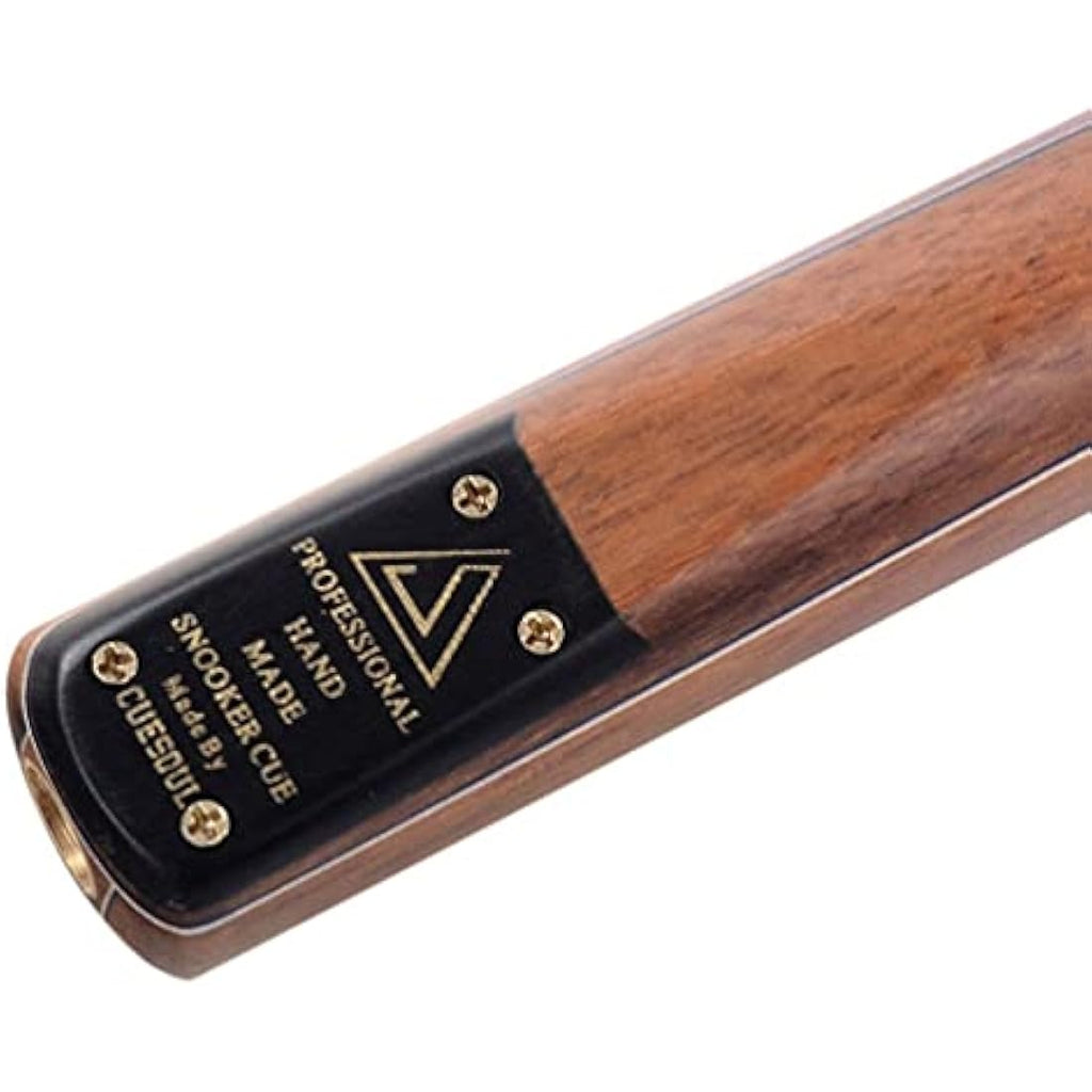 CUESOUL 57" Rosewood 3/4 Snooker Cue Set with Case and Extension