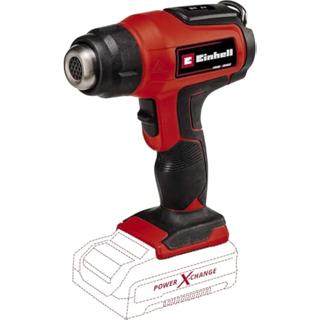 Einhell 18V Cordless Heat Gun – TE-HA 18 Li Solo Hot Air Gun for DIY