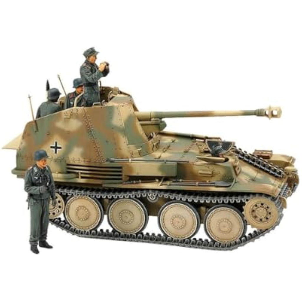 Tamiya 1:35 German Marder III Tank Model Kit – Normandy Edition