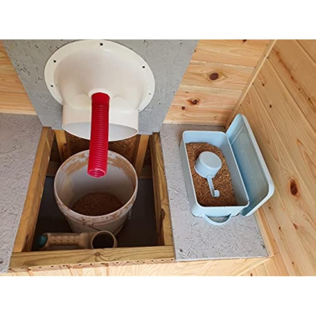 Free Range Designs Urine Separator for Compost Toilets - ABS Urine Diverter