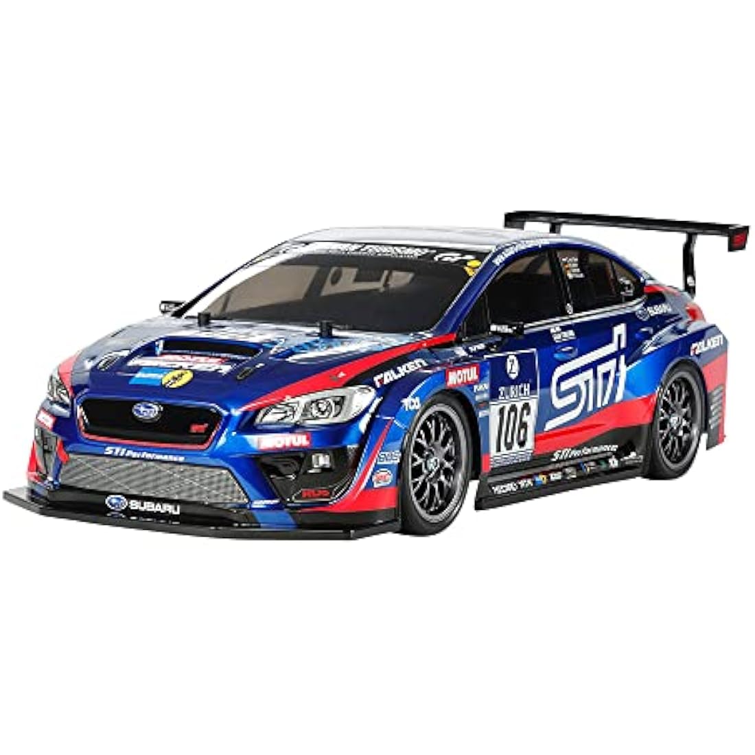 Tamiya Subaru WRX STI 24H Nürburgring TT-02 1:10 RC Car Model Kit