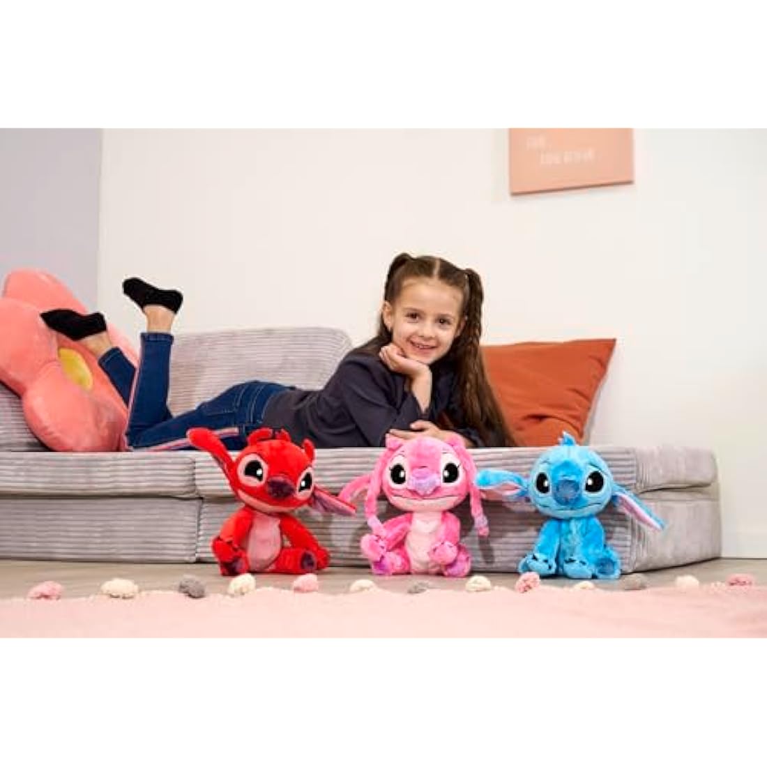 Disney Stitch Plush Toy – Official 25cm Blue Alien Character Doll