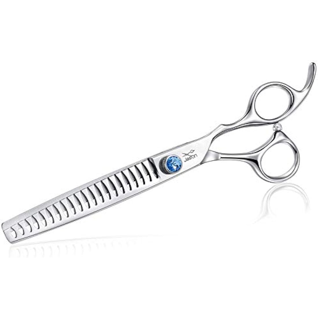 JASON 7" Dog Grooming Chunker Shears | 21-Teeth Japanese Stainless Steel