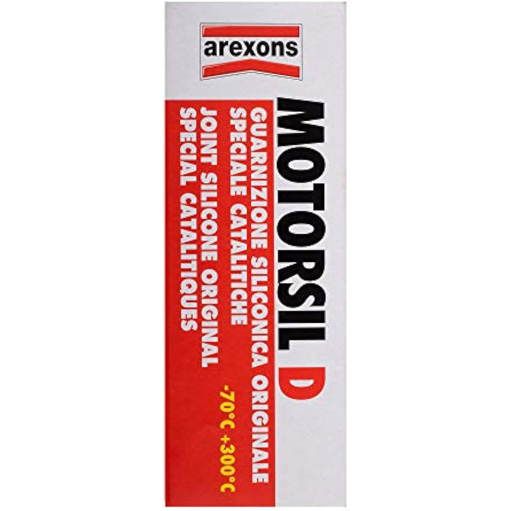 Arexons Motorsil D Red Silicone Gasket Maker - High Temp Engine Sealant 60g