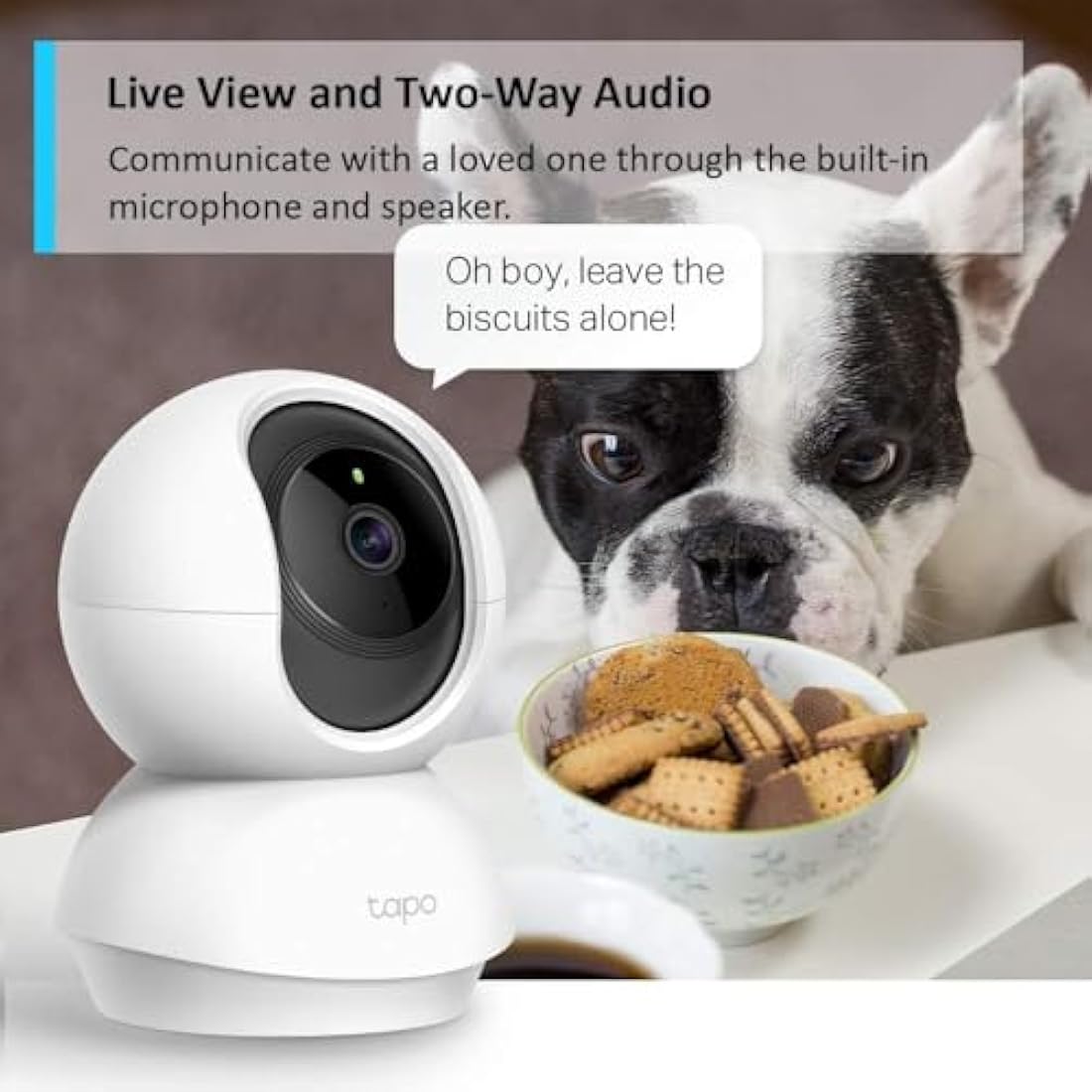 TP-Link Tapo C200 1080p Pan/Tilt Indoor Security Camera & Baby Monitor
