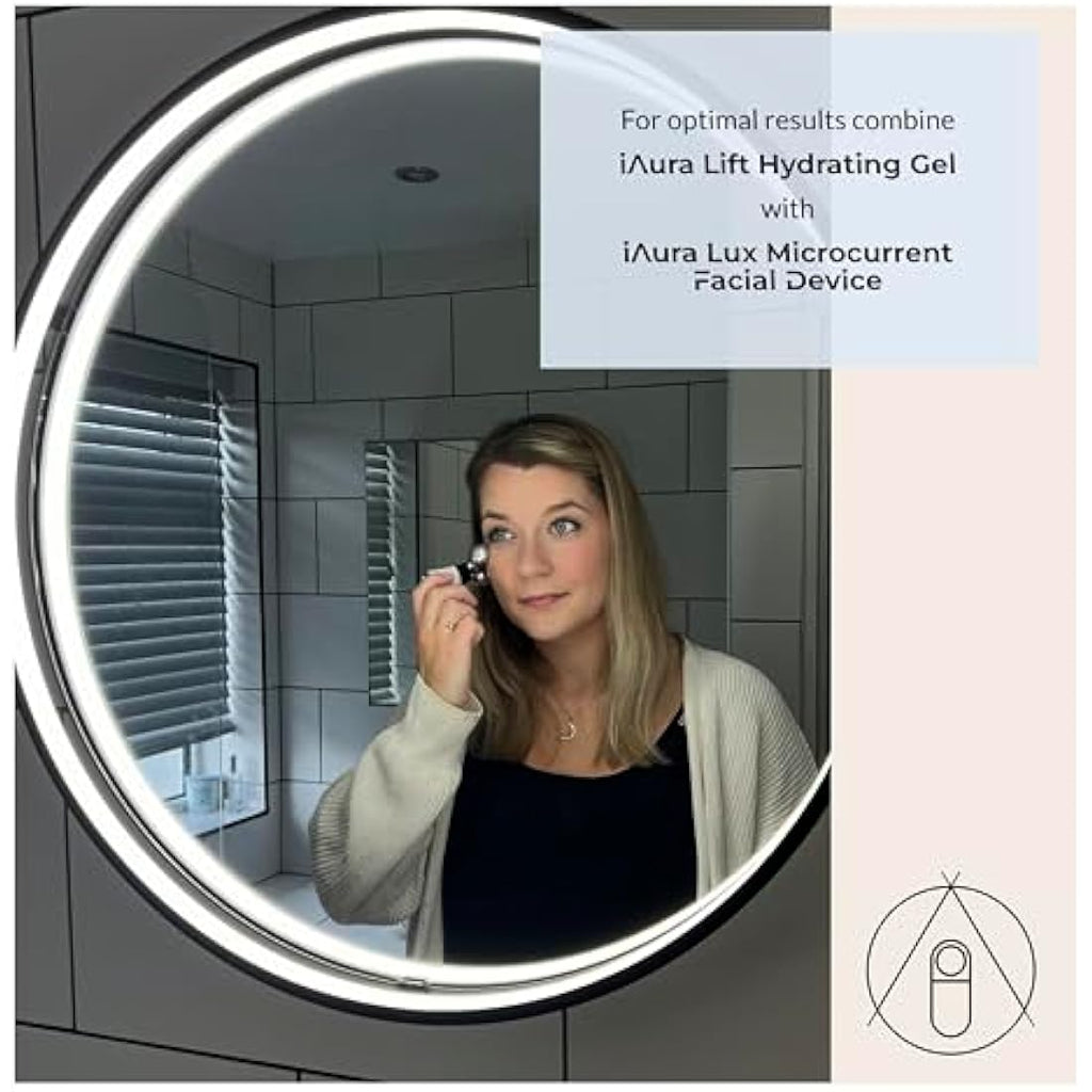 iAura Hydrating Conductive Gel with Hyaluronic Acid for Microcurrent