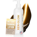XEN-GLOW Dark Self Tanning Lotion – Hydrating Olive Tan with Vitamin C & E