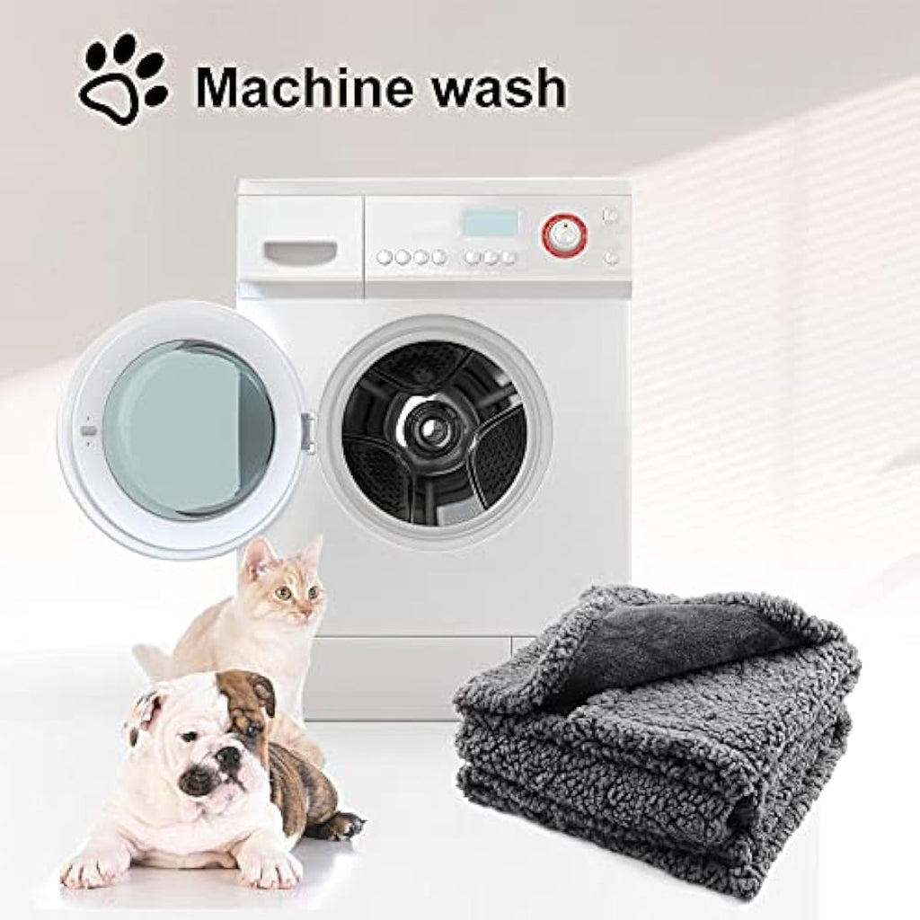 Waterproof Dog Blanket – Sherpa Fleece Pet Throw, XX Large