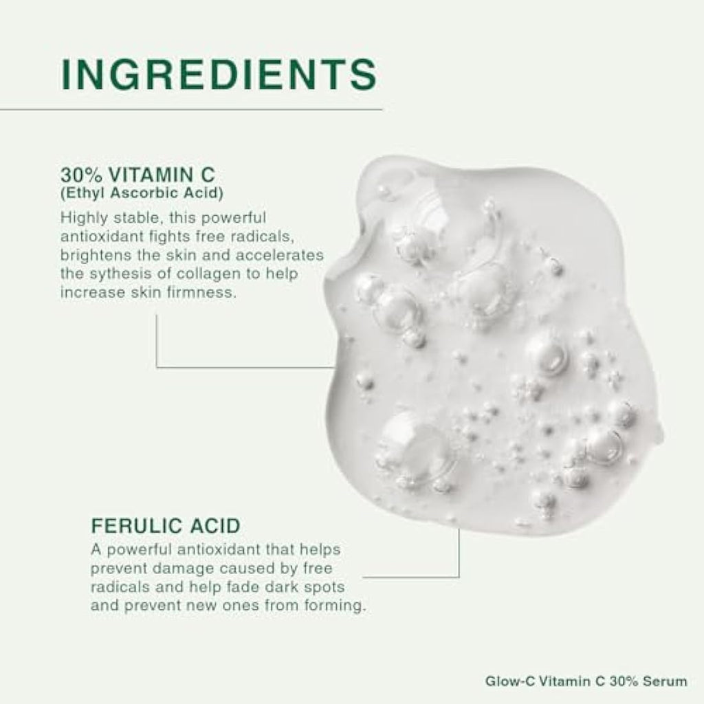 Facetheory Glow-C 30% Vitamin C Serum | Brightening & Anti-Aging (30ml)