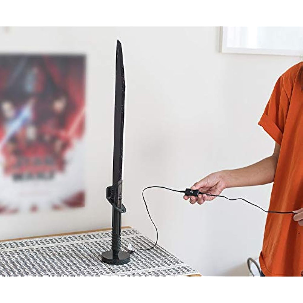 Star Wars: The Mandalorian Darksaber 24-Inch LED Desk Lamp | USB Powered
