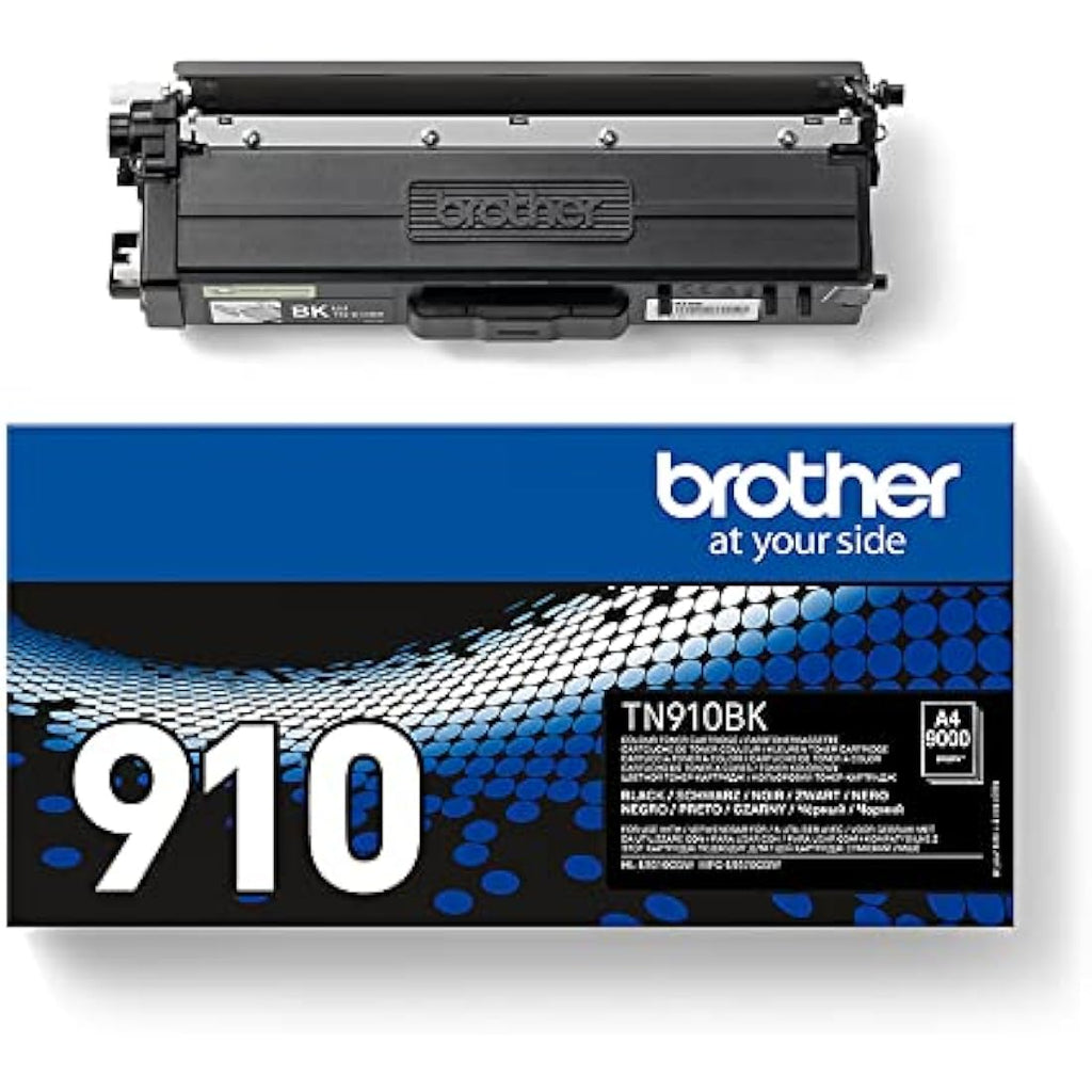 Brother TN-910BK Black Toner Cartridge – Ultra High Yield (9,000 Pages)