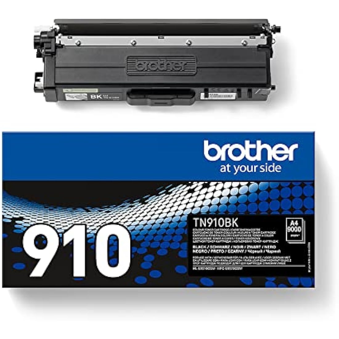Brother TN-910BK Black Toner Cartridge – Ultra High Yield (9,000 Pages)