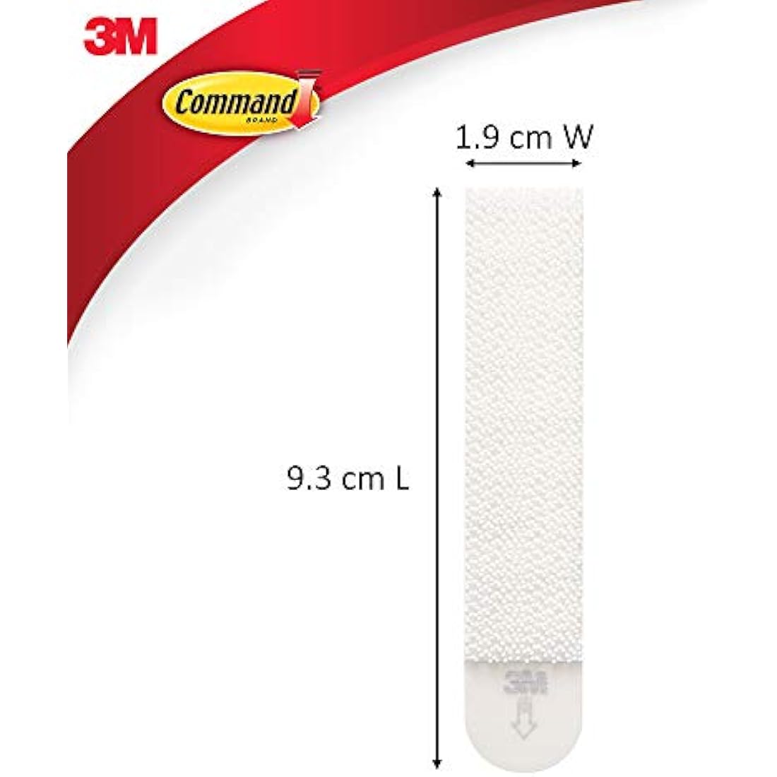 Command Large Picture Hanging Strips, White - 12 Pairs (24 Strips)