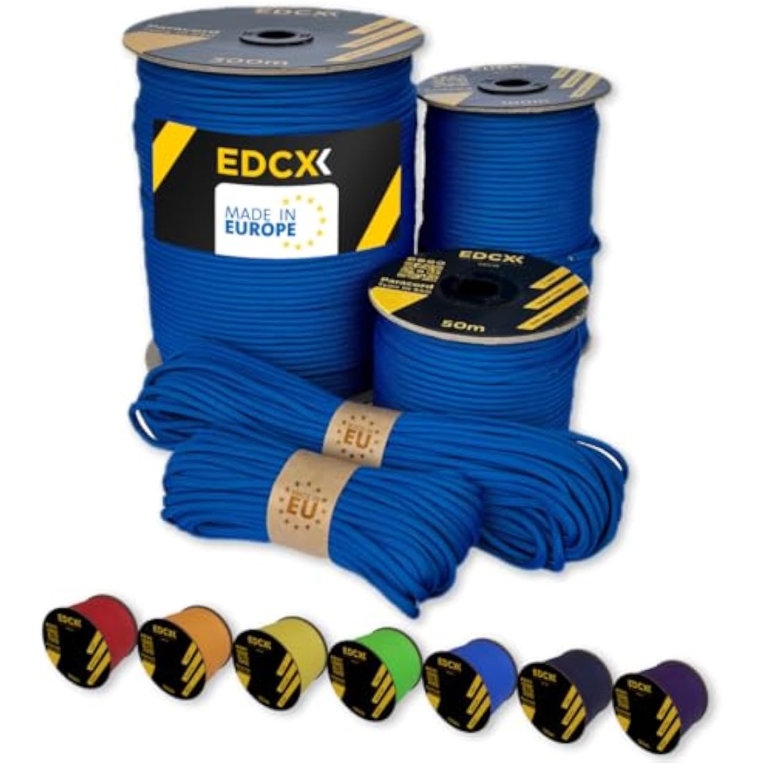 EdcX 550 Paracord Type III – 4mm Nylon Rope for DIY and Camping