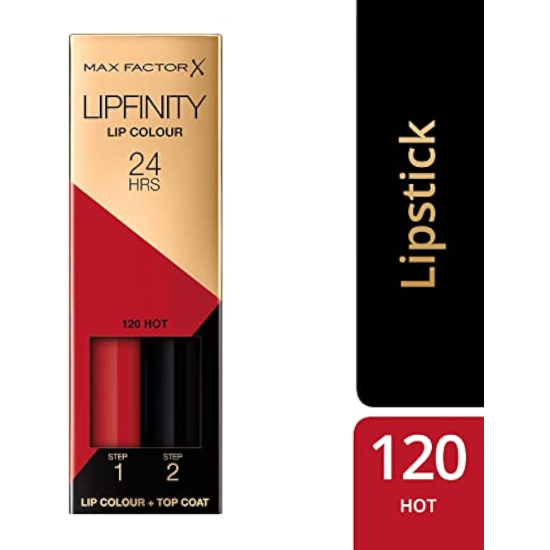 Max Factor Lipfinity 24HR Liquid Lipstick and Balm - 120 Hot