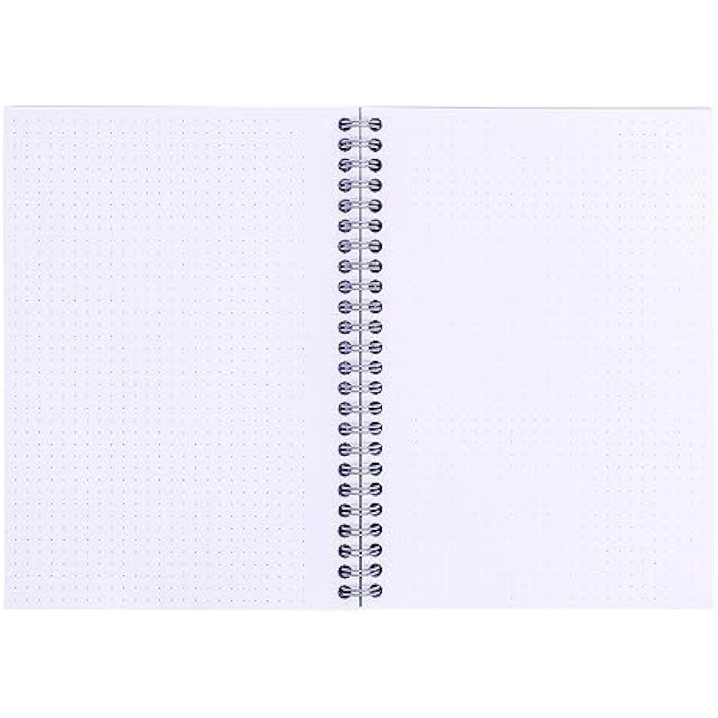 Pukka Pad A5 Dotted Notebook – Metallic Jotta Book 200 Pages, 3 Pack