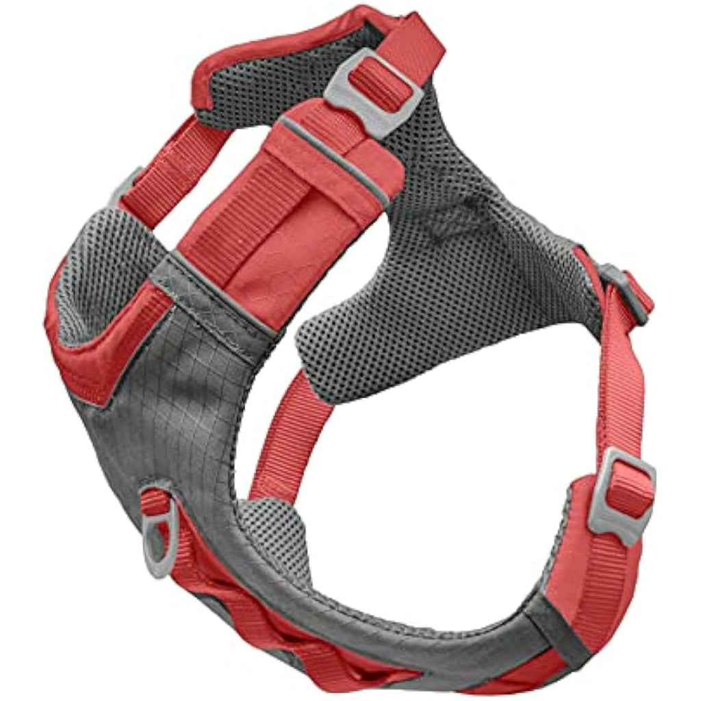 Kurgo Journey Air Dog Harness – Breathable Active Gear, Coral, Large