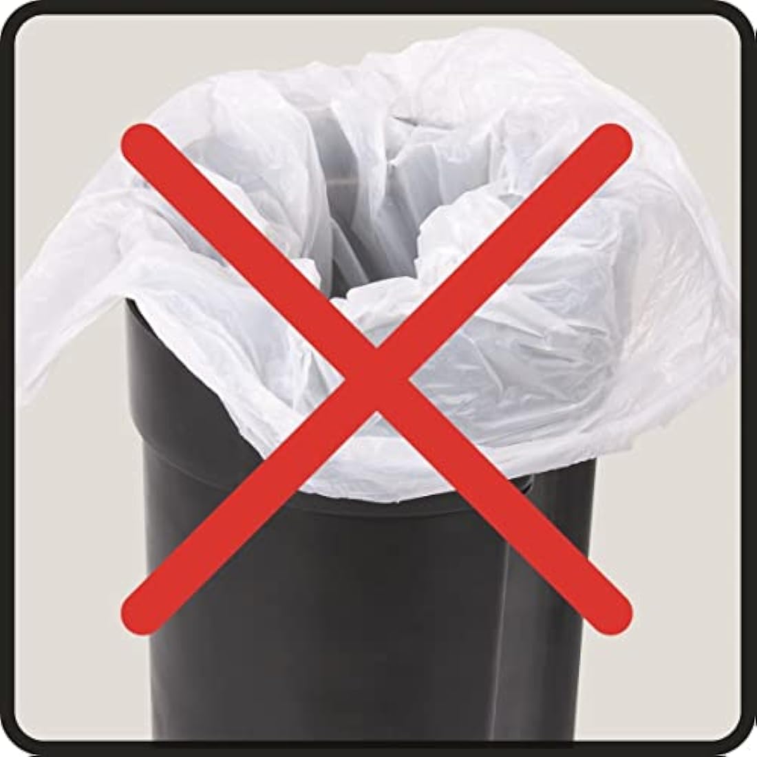 WENKO Leman Cosmetic Pedal Bin – 3L Matt Stainless Steel Waste Bin