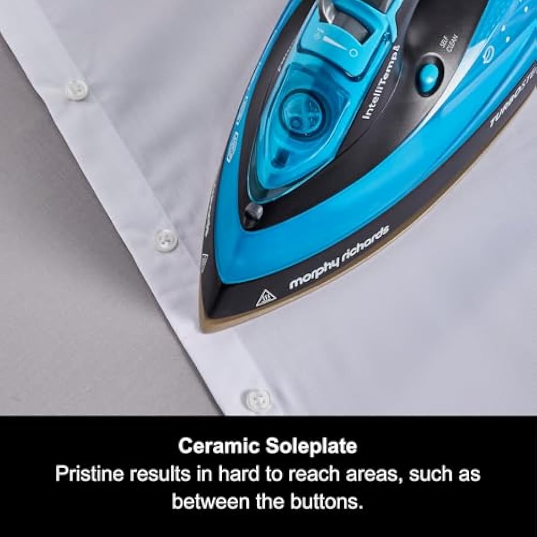 Morphy Richards Turbosteam Pro Steam Iron | 3100W Ceramic Soleplate
