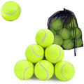 Pressureless Tennis Balls with Mesh Bag - 12 & 24 Pack