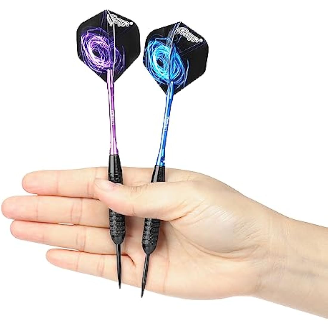 CyeeLife Steel Tip Darts Set – 12pcs Professional Beginner Darts