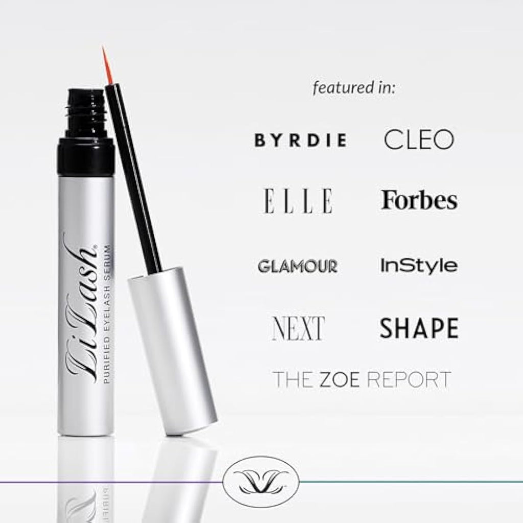 LiLash Eyelash Growth Serum – Vegan Lash Enhancer for Sensitive Eyes (4mL)