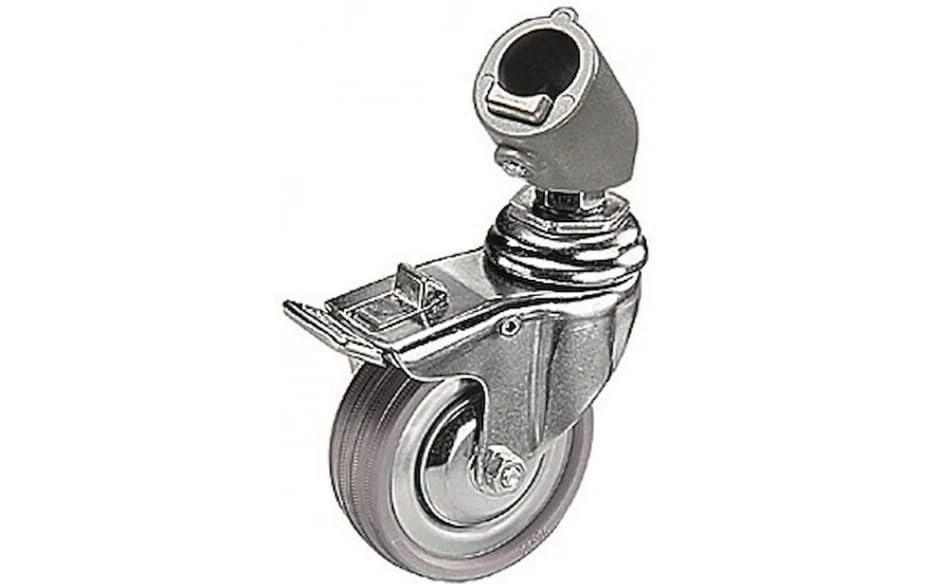 Manfrotto 75mm Wheel with Brakes and Adapter for Legs Pack of 3