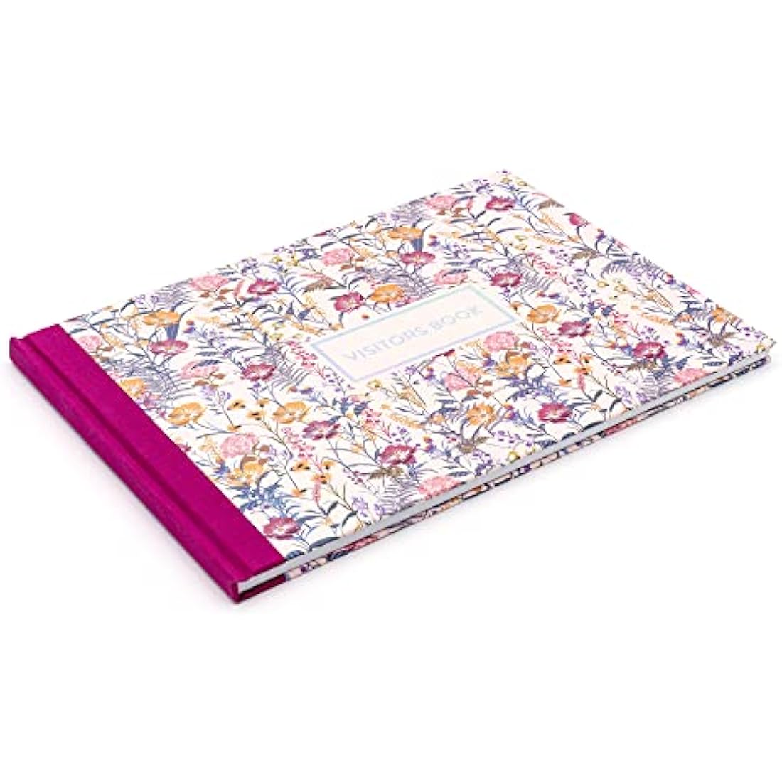 Pukka Pad Bloom A4 Visitors Book – 768 Entry Spaces – 120GSM Cream Paper